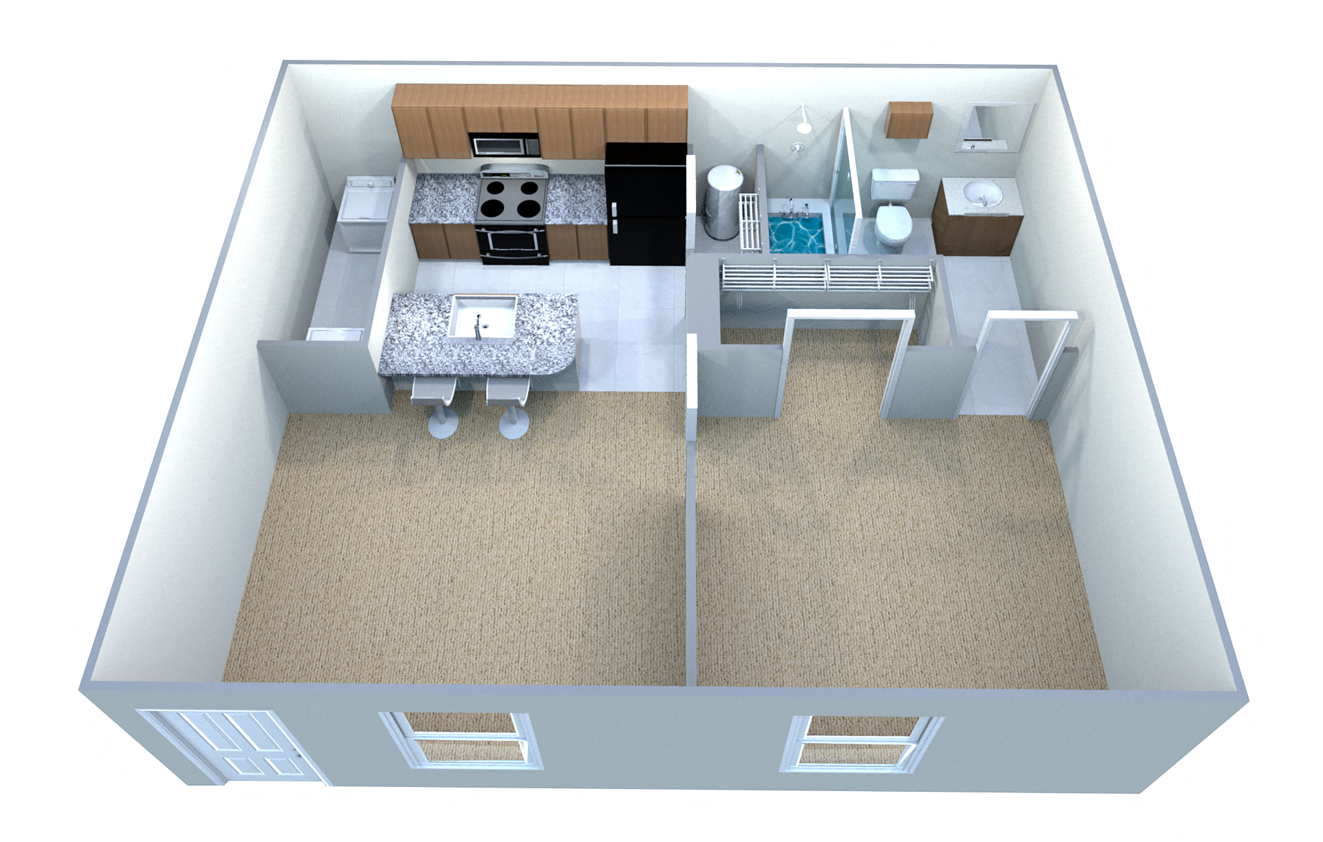Suite A Floorplan